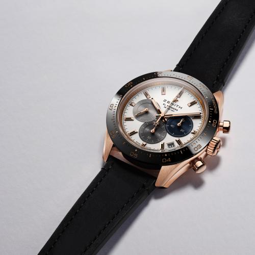 Zenith Chronomaster Sport or rose | Photos officielles du chronographe chic